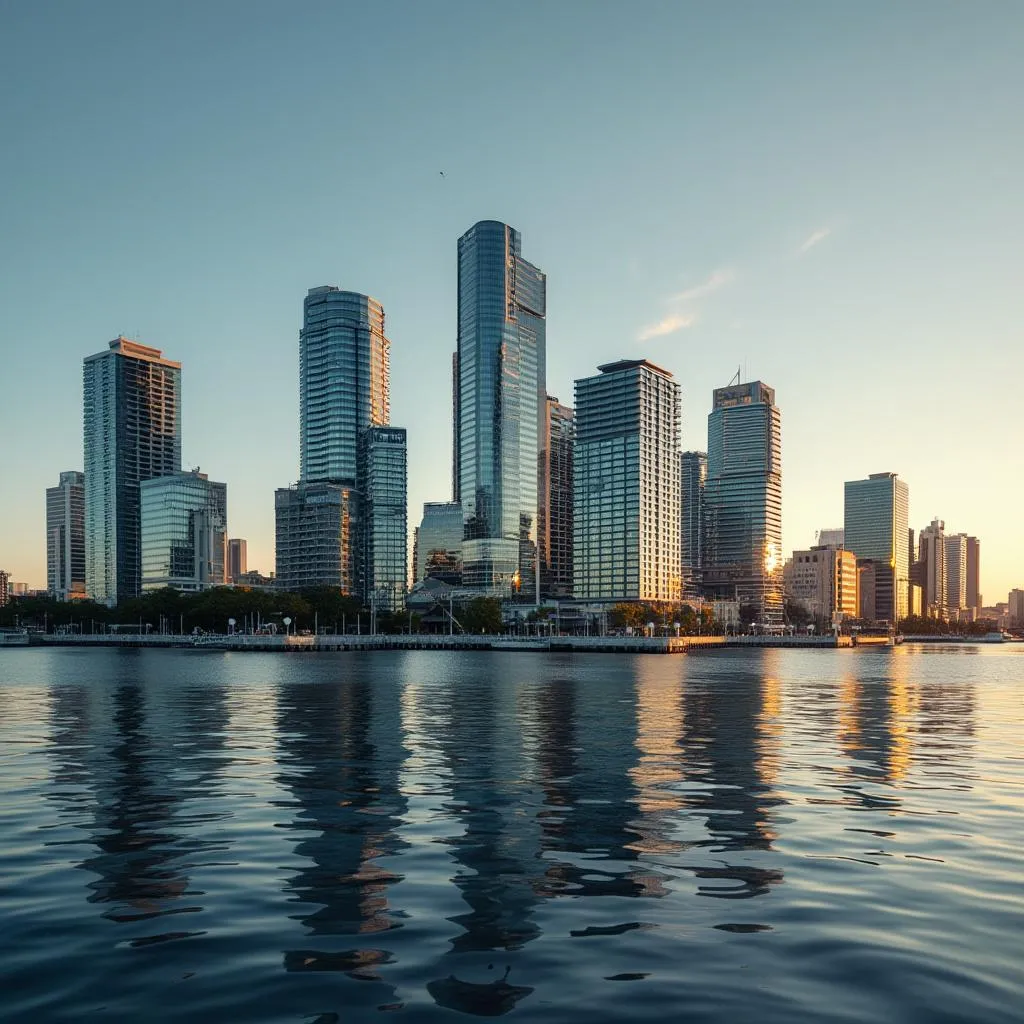 Skyline moderno de Buenos Aires